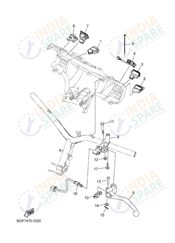 HANDLE SWITCH & LEVER